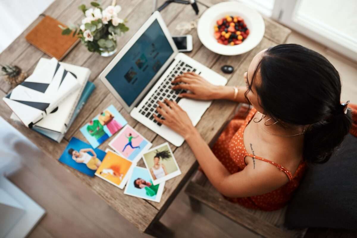 Beyond the Basics: 5 Advanced SEO Tips to Increase Web Traffic 2 Typing up my blog post of the weekend