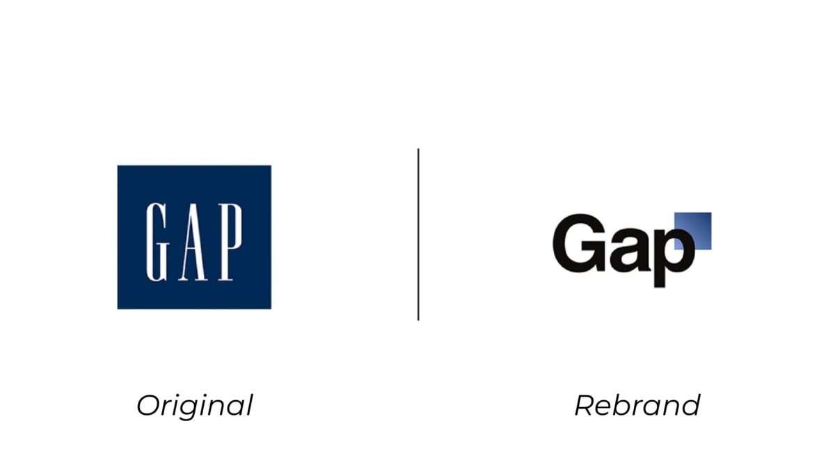 Gap Logo Before and After Cracker Barrel Rebrand Controversy Comparison